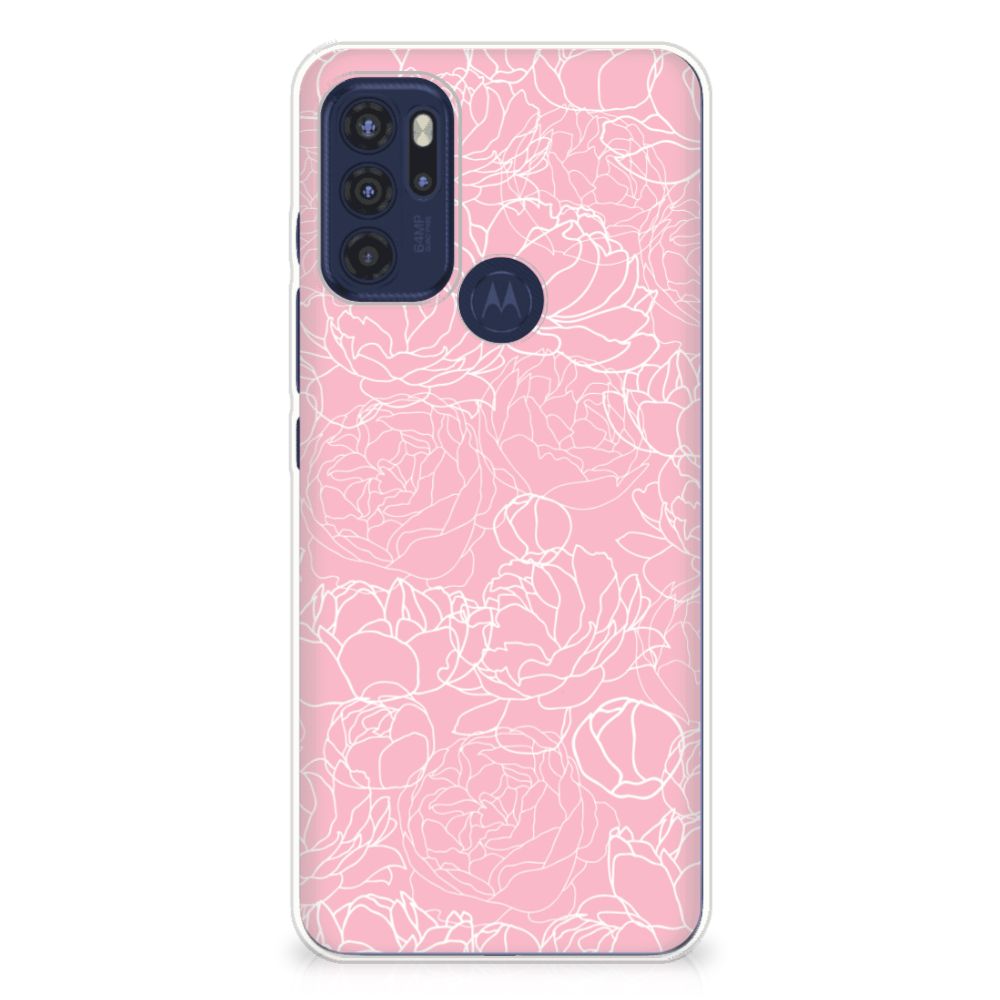 Motorola Moto G60s TPU Case White Flowers B2C Telecom