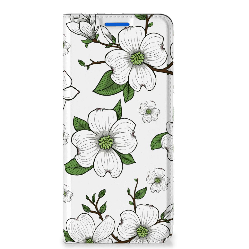 OPPO Reno6 5G Smart Cover Dogwood Flowers - B2C Telecom