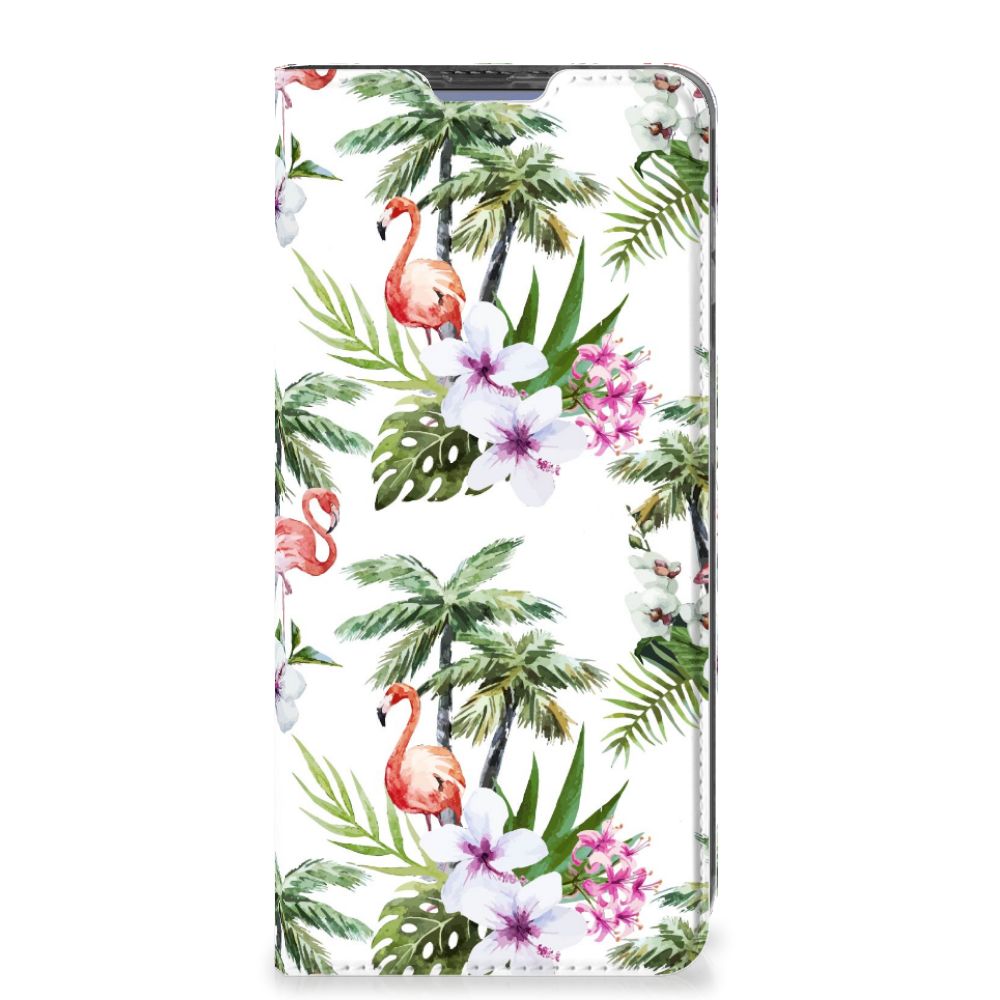 Poco X4 Pro 5G Hoesje maken Flamingo Palms - B2C Telecom