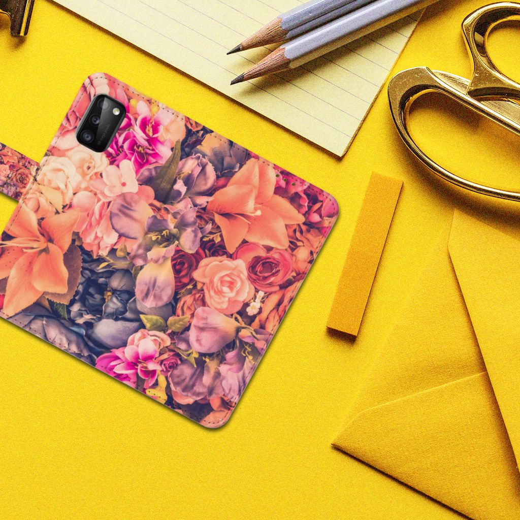 Samsung Galaxy A41 Hoesje Bosje Bloemen