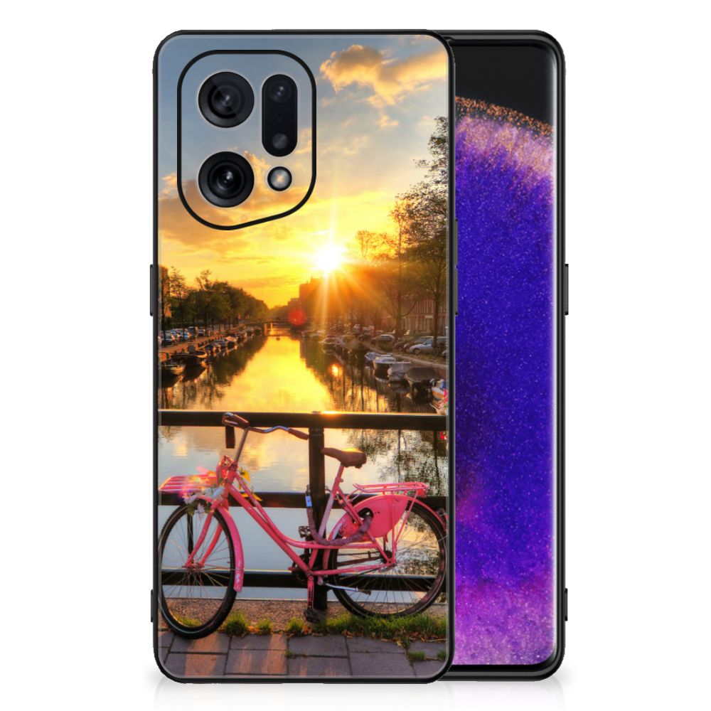OPPO Find X5 TPU Backcover Amsterdamse Grachten