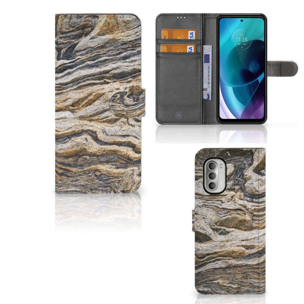 Motorola Moto G51 5G Bookcase Steen