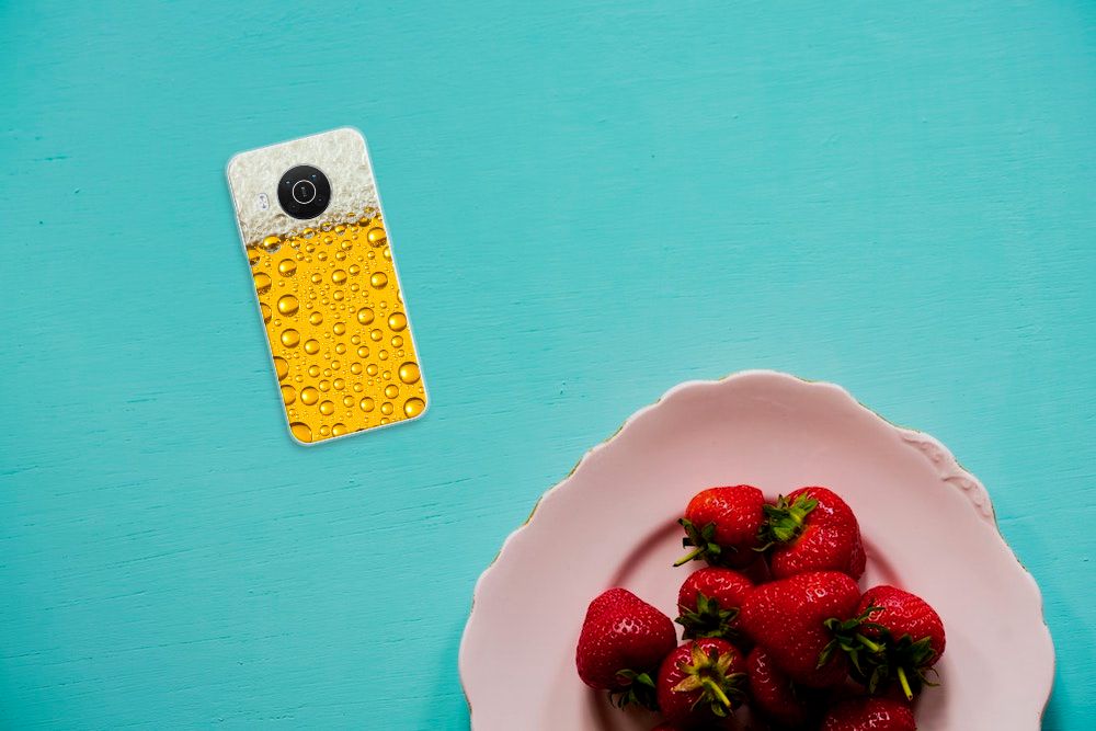 Nokia X10 | X20 Siliconen Case Bier B2C Telecom