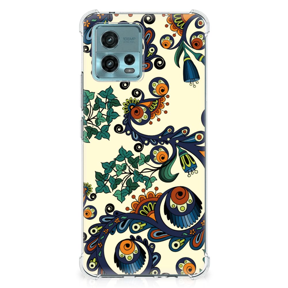 Anti Shock Case otorola Moto G72 Barok Flower