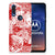 Silicone Back Case Motorola One Vision Angel Skull Rood