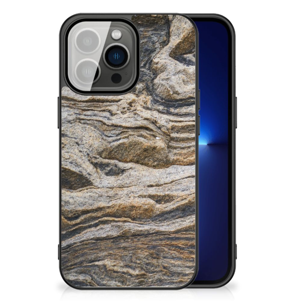 iPhone 13 Pro Marmeren Print Telefoonhoesje Steen B2C Telecom