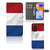 Xiaomi Redmi Note 11 Pro 5G/4G Bookstyle Case Nederlandse Vlag met pasjes en artistiek ontwerp van de Nederlandse vlag.