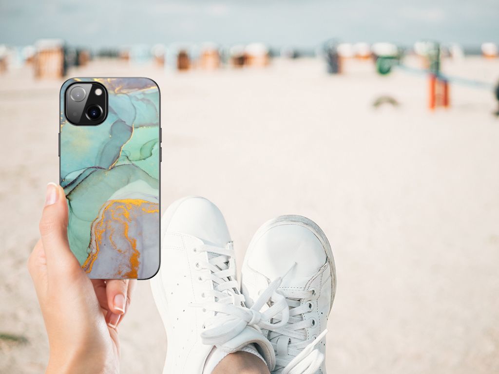 Kleurrijke Telefoonhoesje voor Apple iPhone 13 Watercolor Mix B2C Telecom