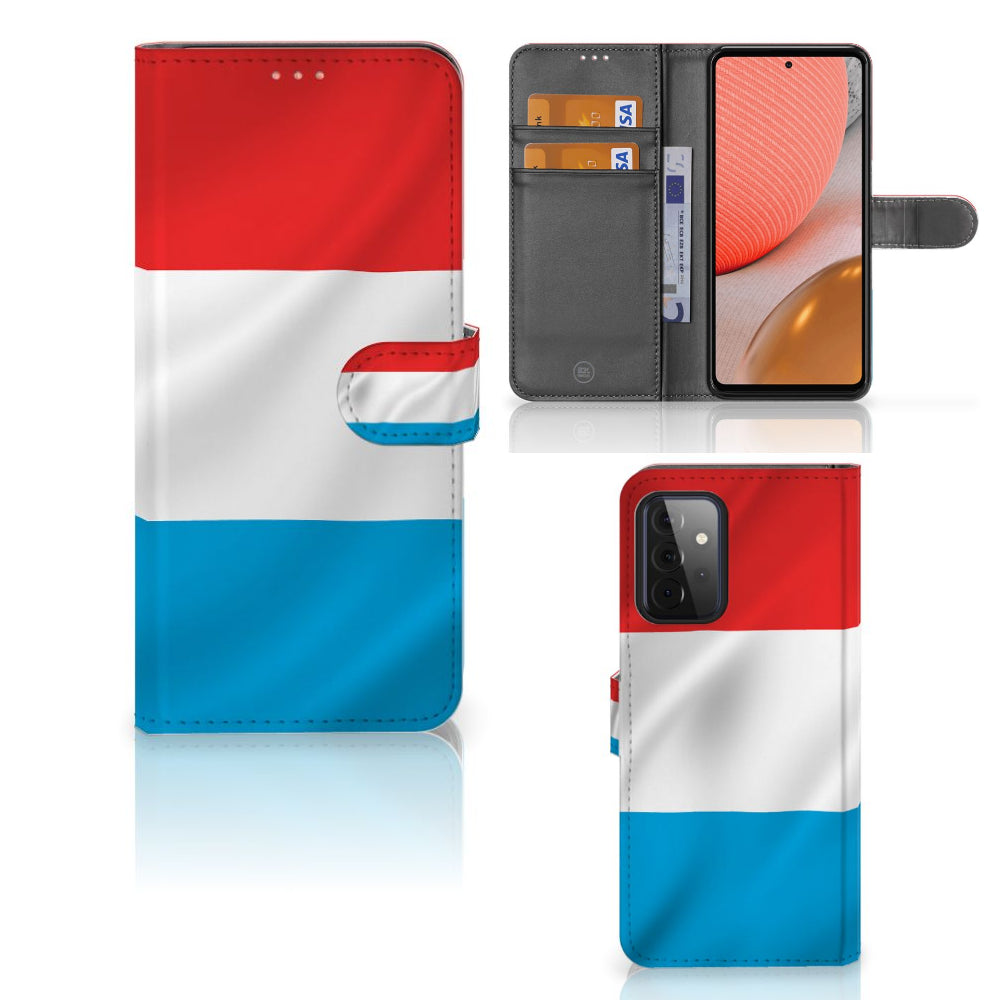 Samsung Galaxy A72 Bookstyle Case Luxemburg