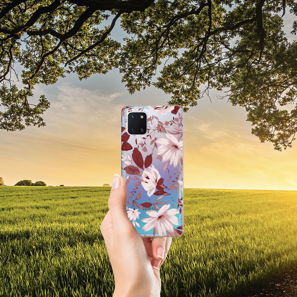 Hoesje maken Samsung Galaxy Note 10 Lite Watercolor Flowers B2C Telecom