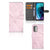Motorola Moto G51 5G Bookcase Marble Pink - Origineel Cadeau Vriendin