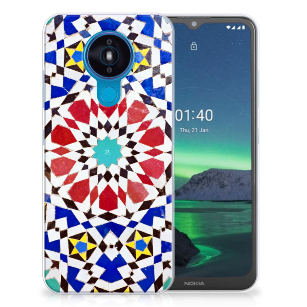 Nokia 1.4 TPU Siliconen Hoesje Mozaïek