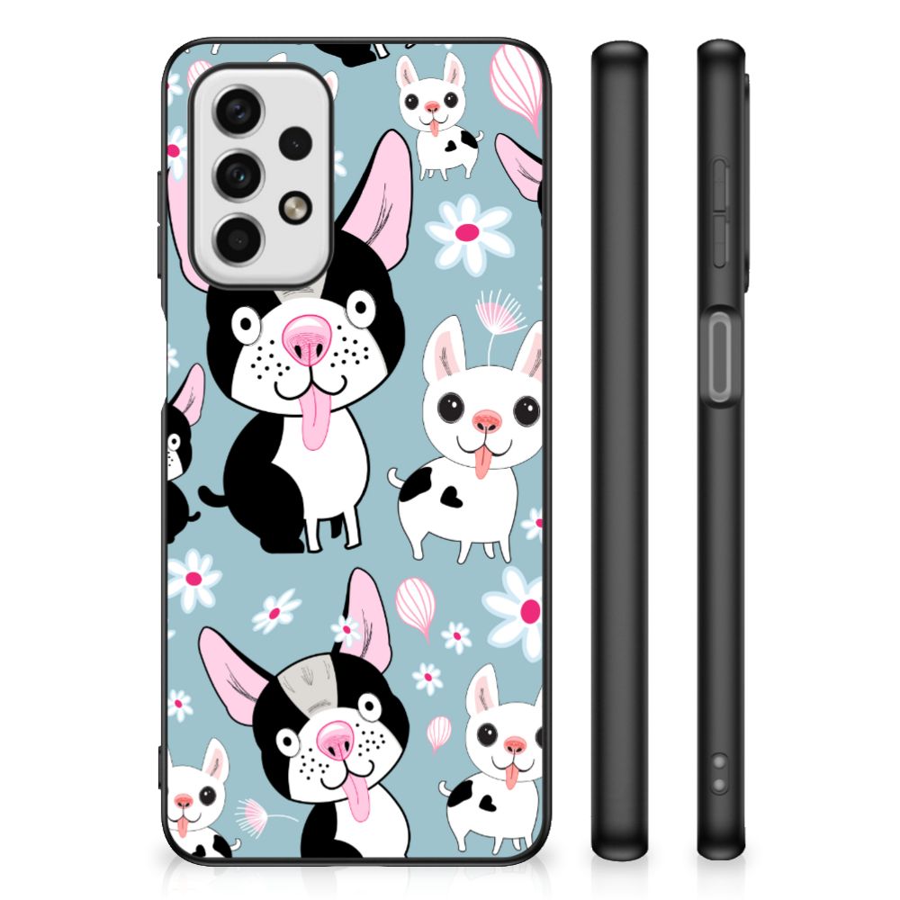 Samsung Galaxy A23 Dierenprint Telefoonhoesje Hondjes B2C Telecom