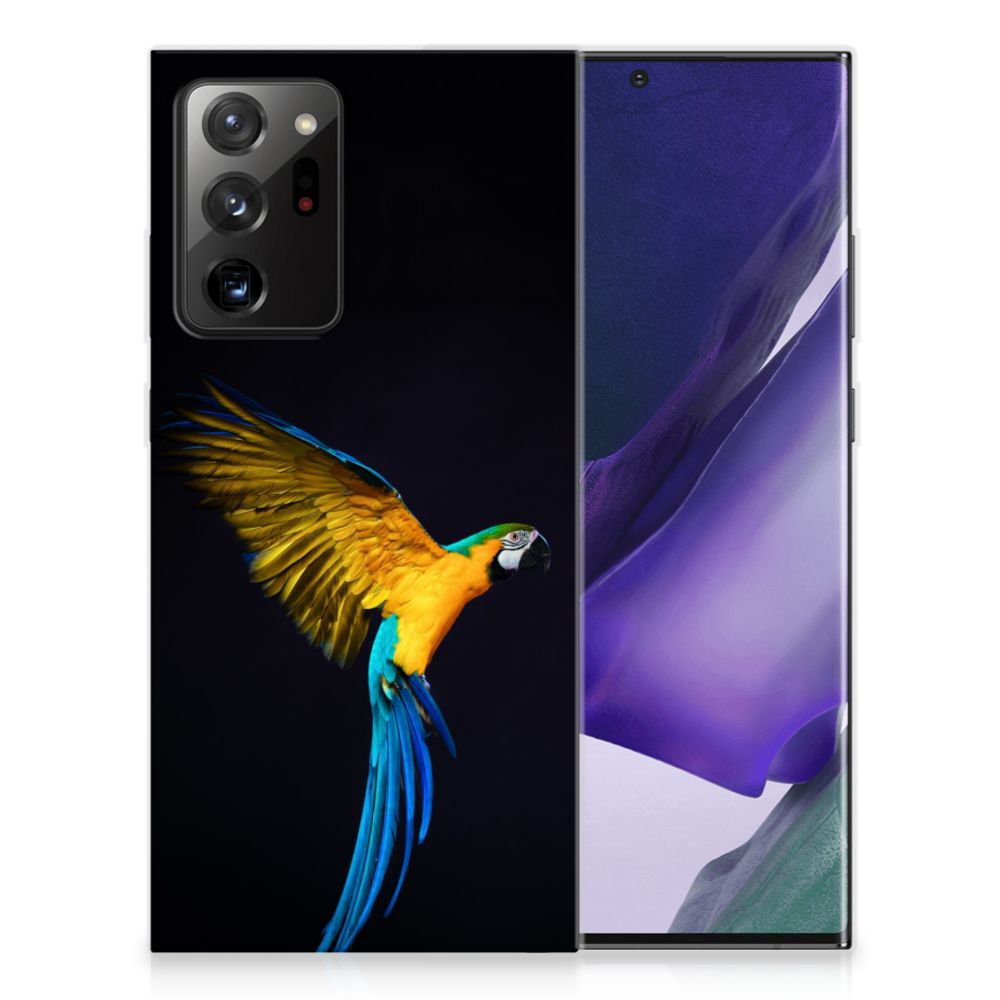 Samsung Galaxy Note20 Ultra TPU Hoesje Papegaai