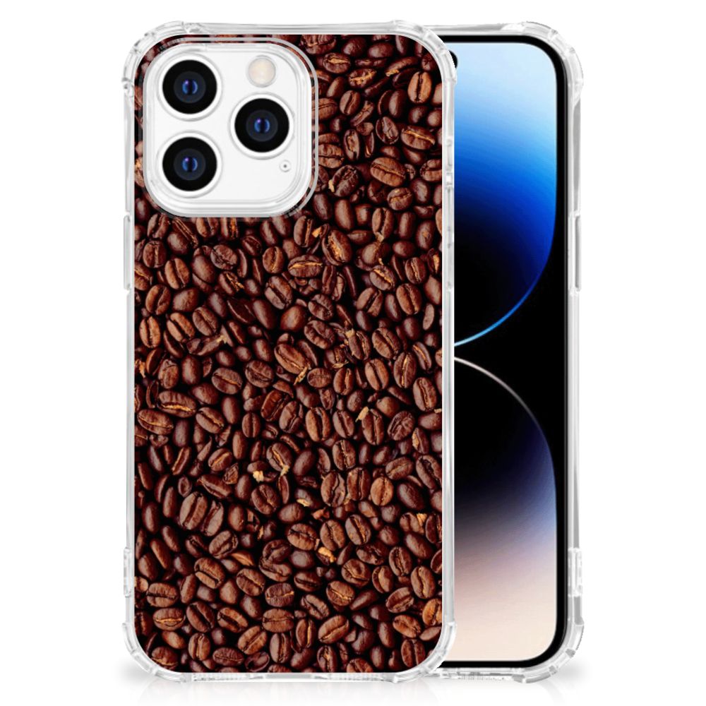iPhone 14 Pro Beschermhoes Koffiebonen B2C Telecom