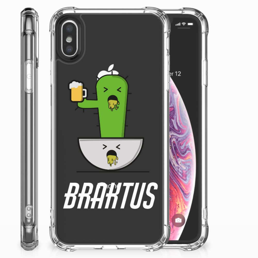 Apple iPhone Xs Max Stevig Bumper Hoesje Braktus