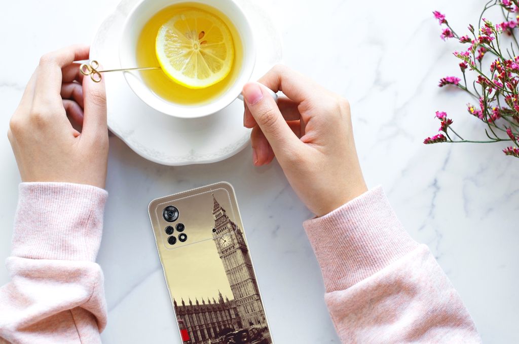 Xiaomi Poco X4 Pro 5G Siliconen Back Cover Londen B2C Telecom