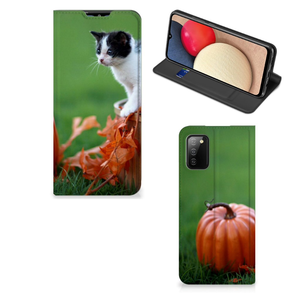 Samsung Galaxy M02s | A02s Hoesje maken Kitten - B2C Telecom