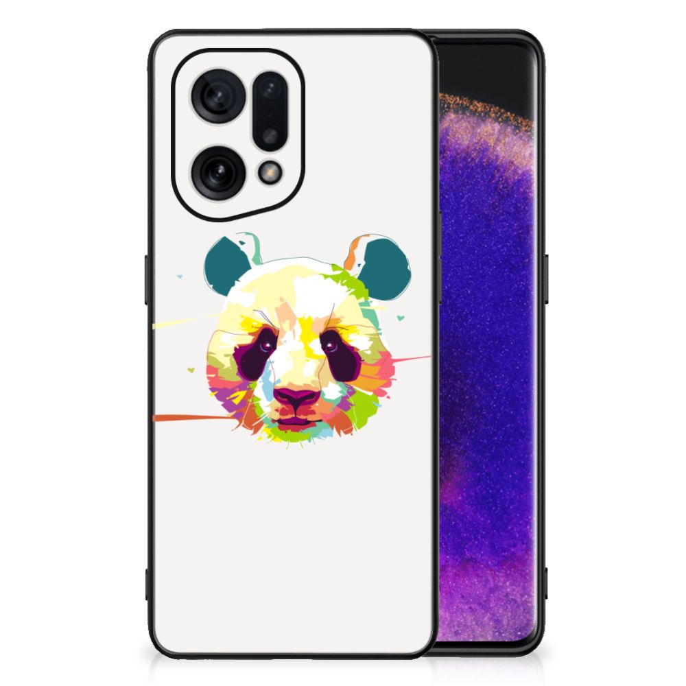 OPPO Find X5 Hoesje Panda Color