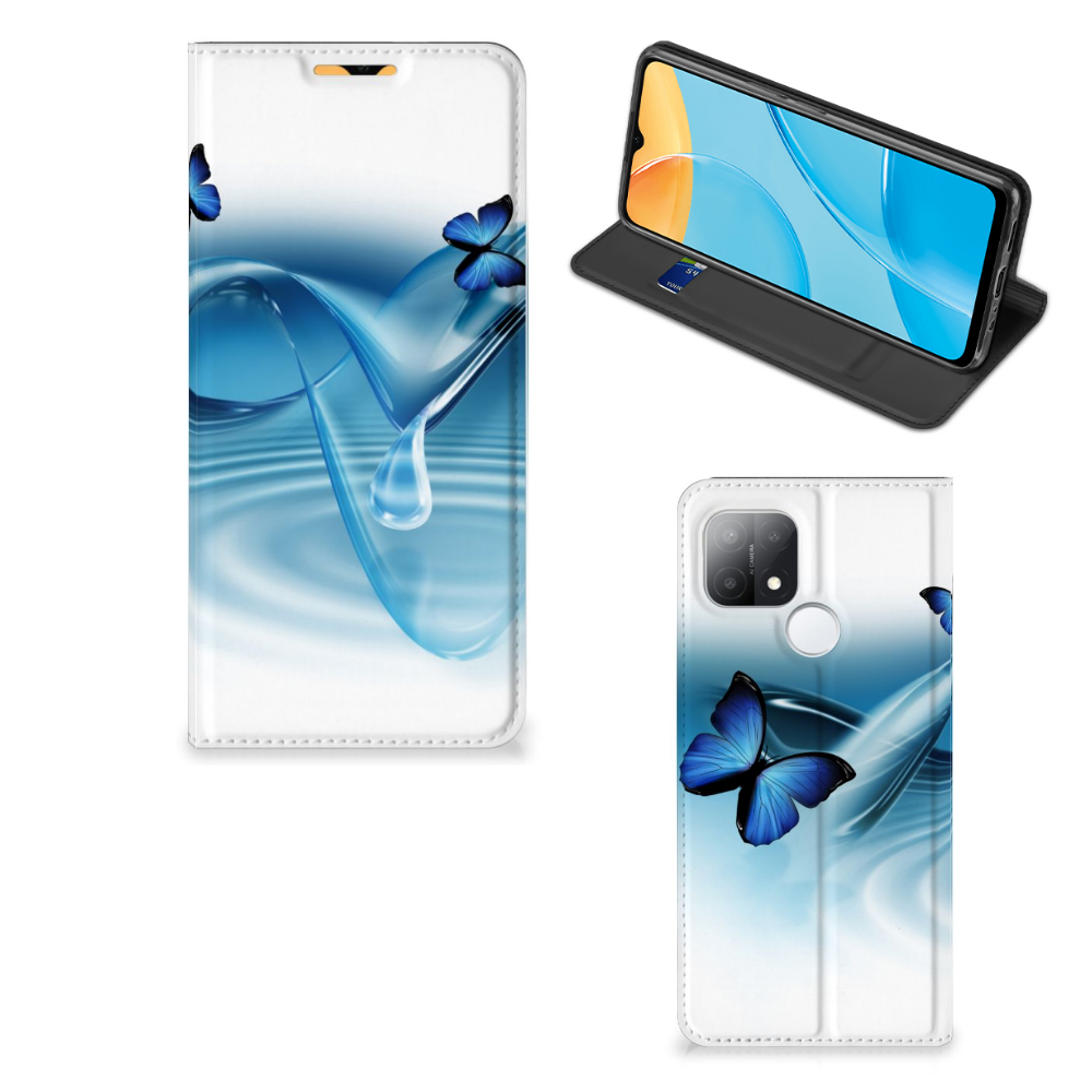 OPPO A15 Hoesje maken Vlinders - B2C Telecom