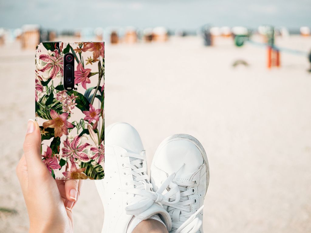 Xiaomi Mi 9T Pro Smart Cover Flowers - B2C Telecom