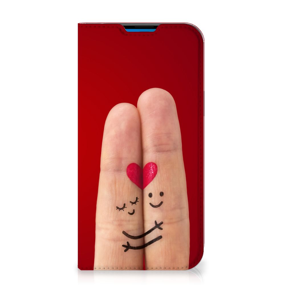 iPhone 14 Pro Max Hippe Standcase Liefde - Origineel Romantisch Cadeau