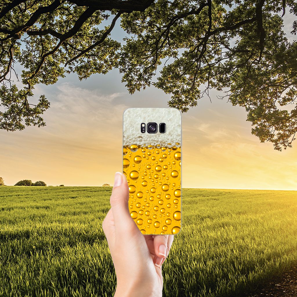 Samsung Galaxy S8 Plus Siliconen Case Bier