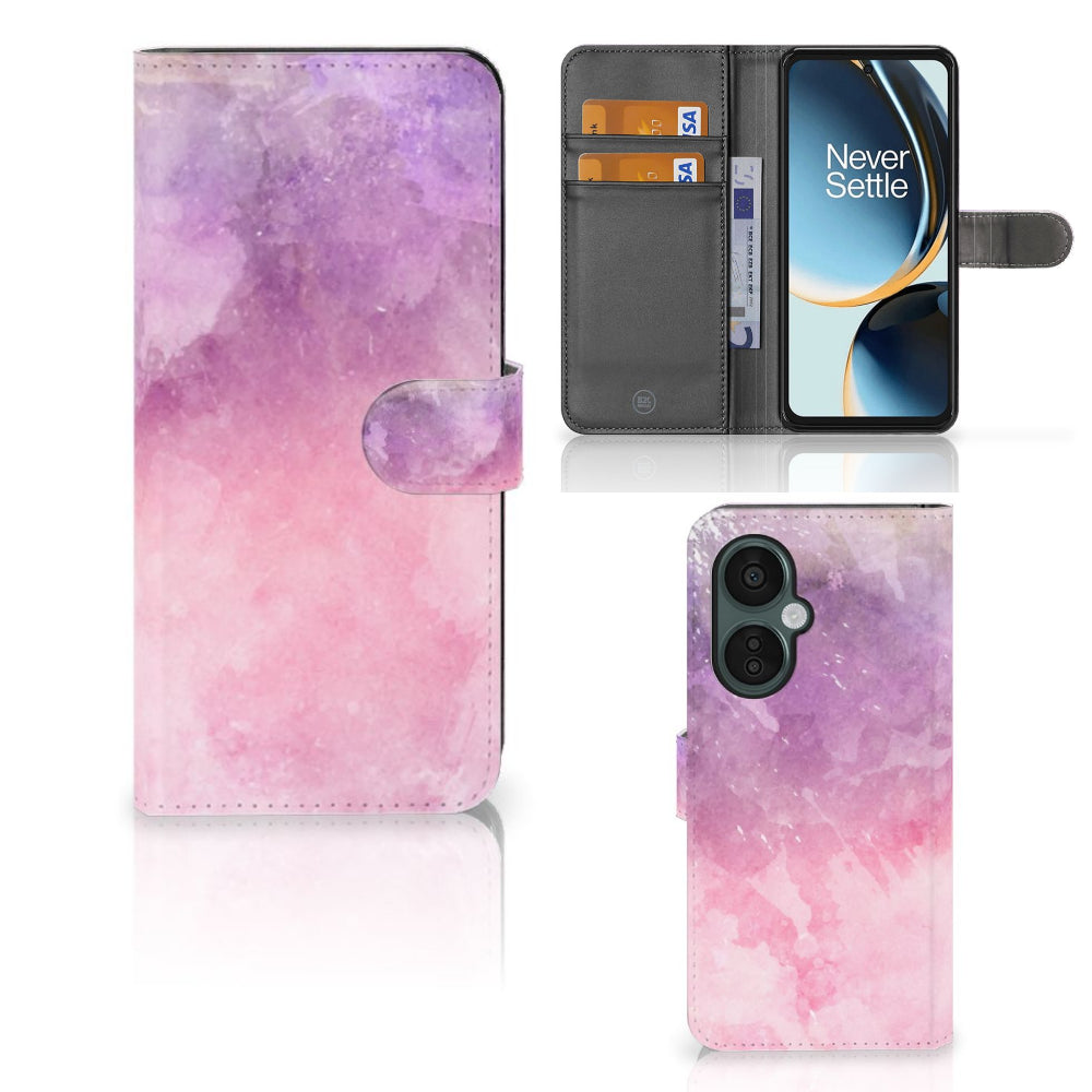 Hoesje OnePlus Nord CE 3 Lite Pink Purple Paint