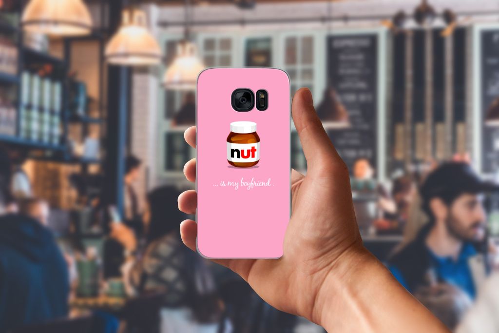 Samsung Galaxy S7 Siliconen Case Nut Boyfriend