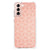 Samsung Galaxy S21 FE Doorzichtige Silicone Hoesje Pattern Orange B2C Telecom