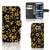 Samsung Galaxy S7 Hoesje Gouden Bloemen
