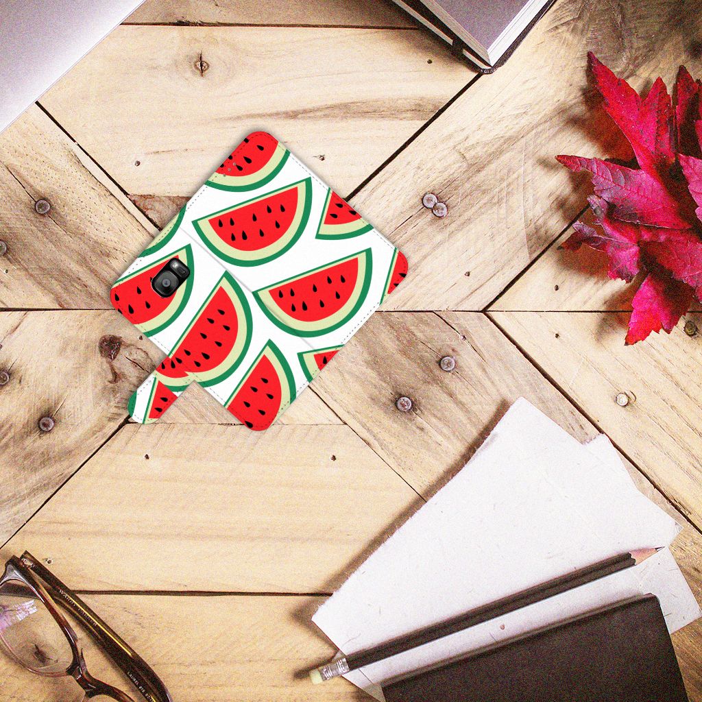 Samsung Galaxy S7 Edge Book Cover Watermelons