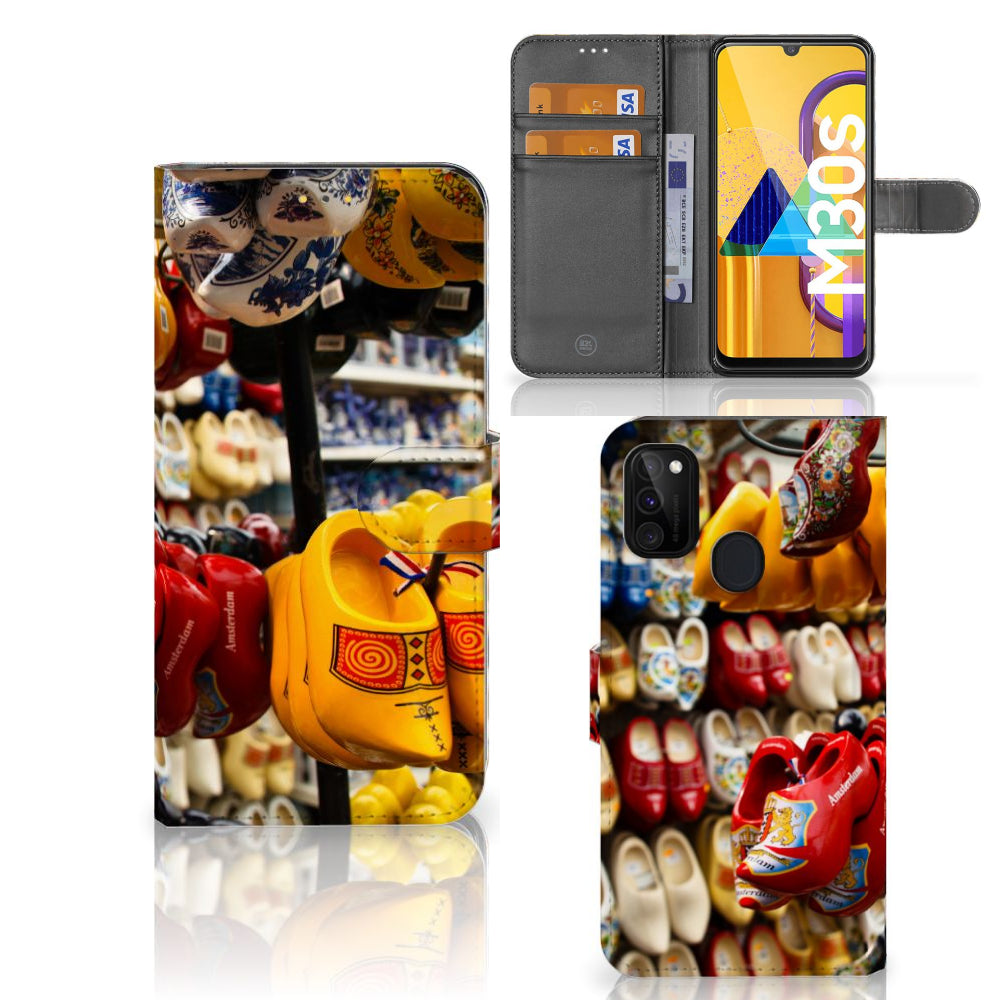 Samsung Galaxy M21 | M30s Flip Cover Klompen