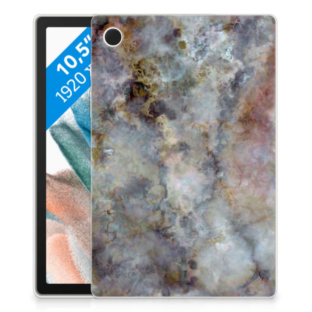 Samsung Galaxy Tab A8 2021/2022 Tablet Back Cover Marmer Grijs - B2C Telecom