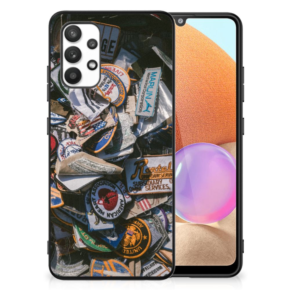 Samsung Galaxy A32 4G | A32 5G Enterprise Editie Silicone Back Case Badges B2C Telecom