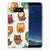 Samsung Galaxy S8 TPU Hoesje Vrolijke Uilen