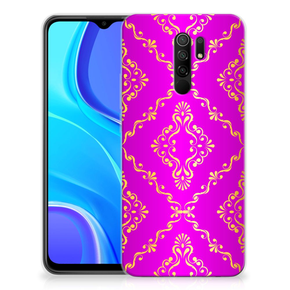Siliconen Hoesje Xiaomi Redmi 9 Barok Roze B2C Telecom