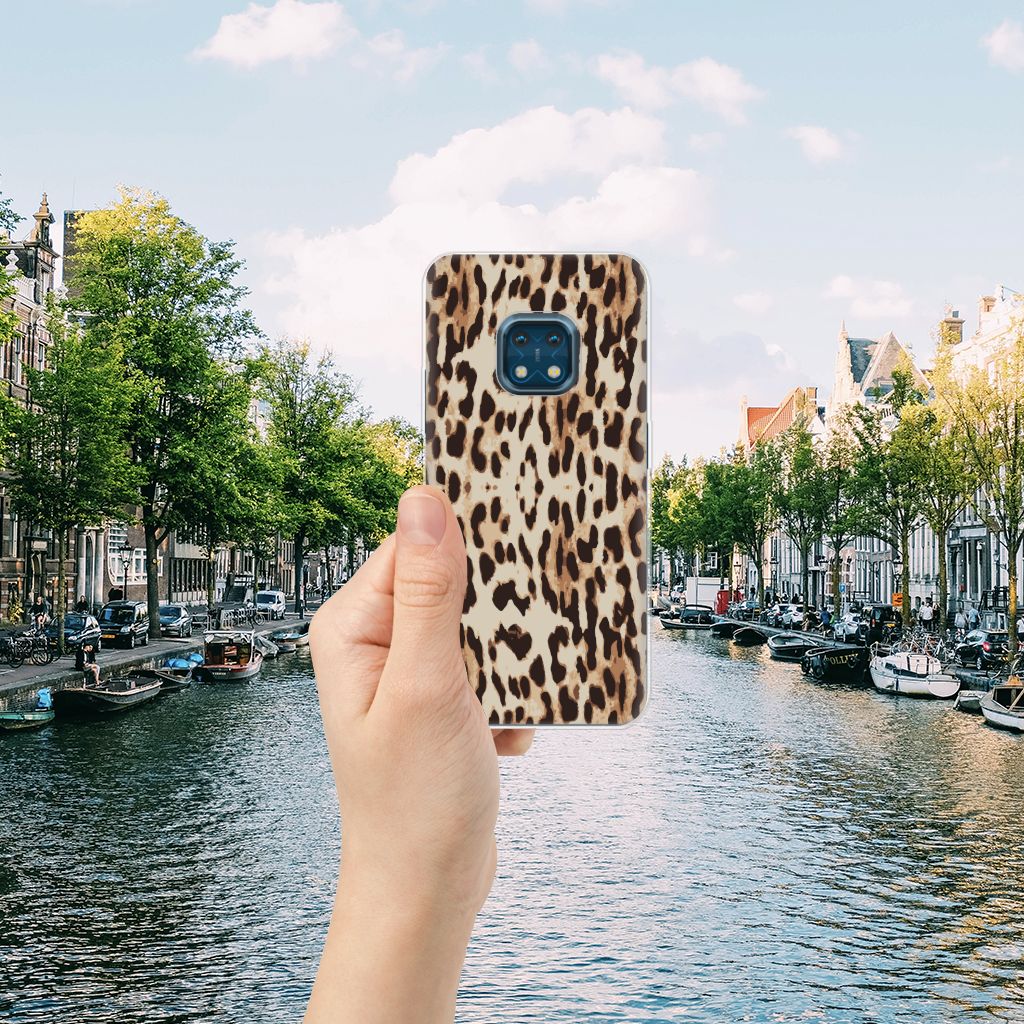 Nokia XR20 TPU Hoesje Leopard B2C Telecom
