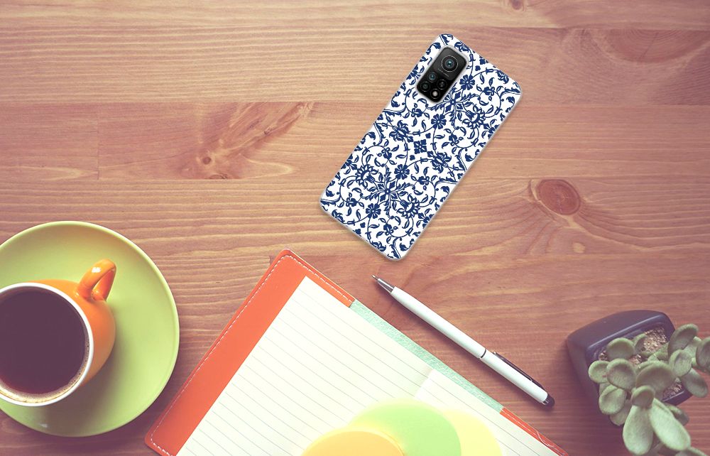 Xiaomi Mi 10T | 10T Pro TPU Case Flower Blue B2C Telecom
