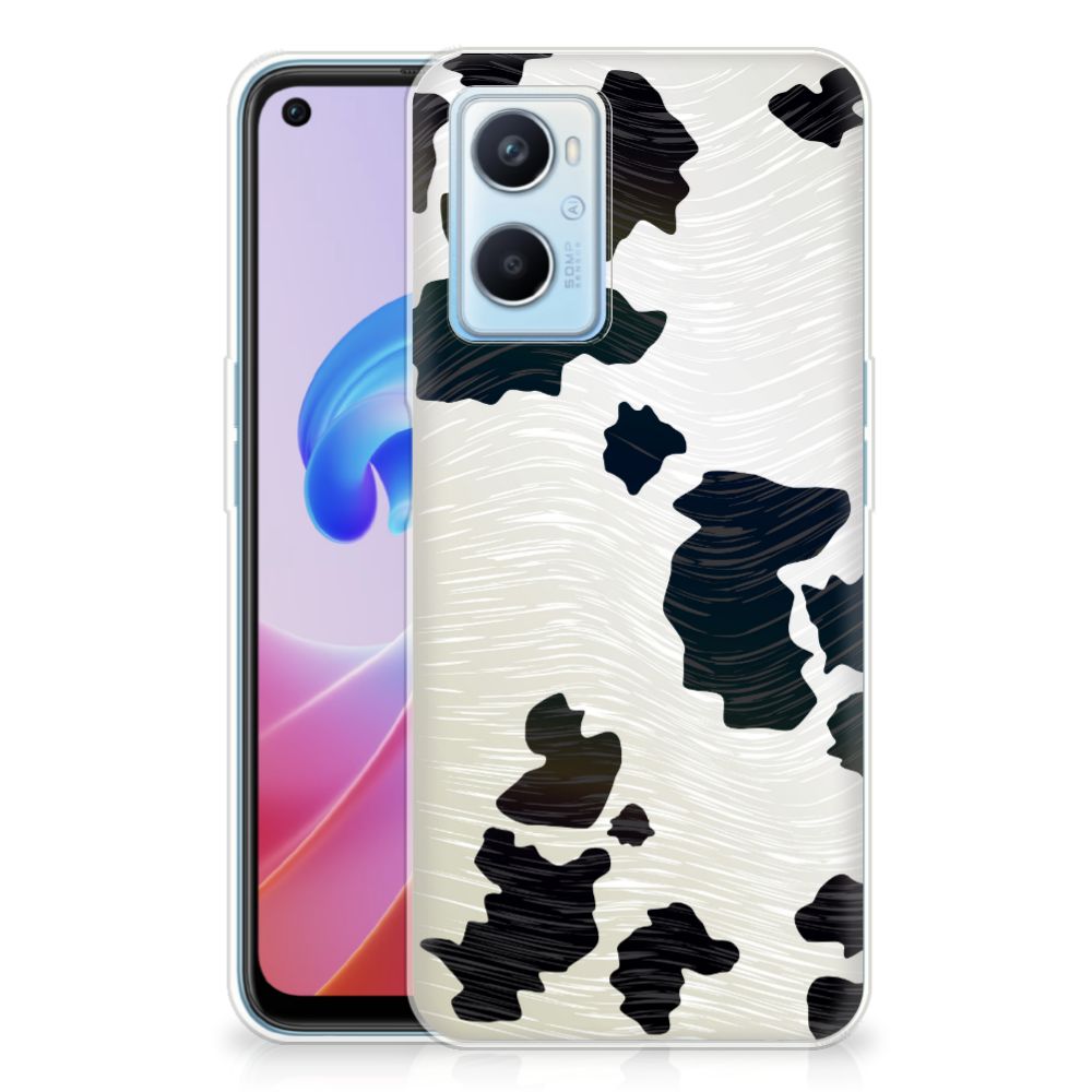 OPPO A96 | OPPO A76 TPU Hoesje Koeienvlekken B2C Telecom