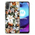 TPU Case voor Motorola Moto E20 | E40 Dark Flowers B2C Telecom