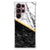 Samsung Galaxy S23 Ultra Anti-Shock Hoesje Marmer Wit Zwart - Origineel Cadeau Man B2C Telecom