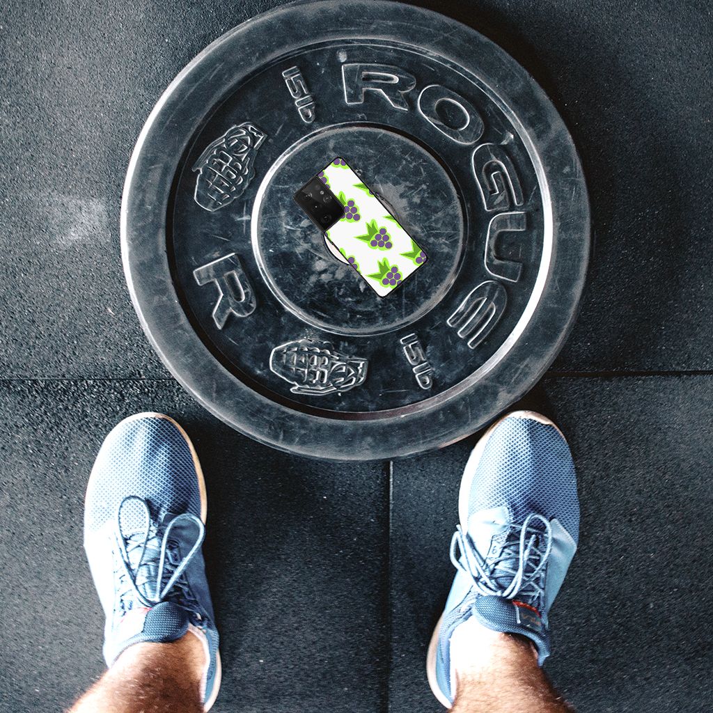 Samsung Galaxy S21 Ultra Back Cover Hoesje Druiven B2C Telecom