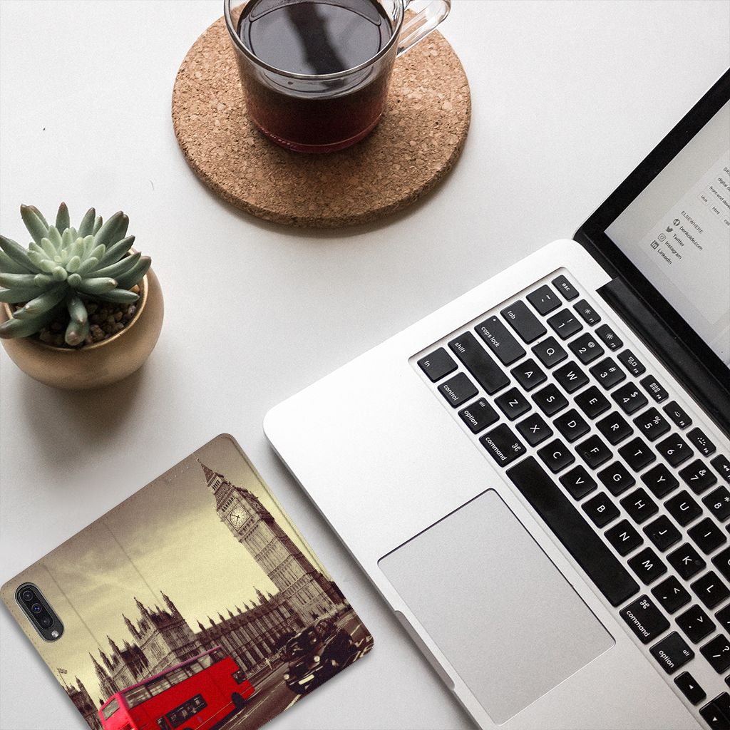 Samsung Galaxy A50 Book Cover Londen