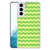 Samsung Galaxy S22 Doorzichtige Silicone Hoesje Waves Green