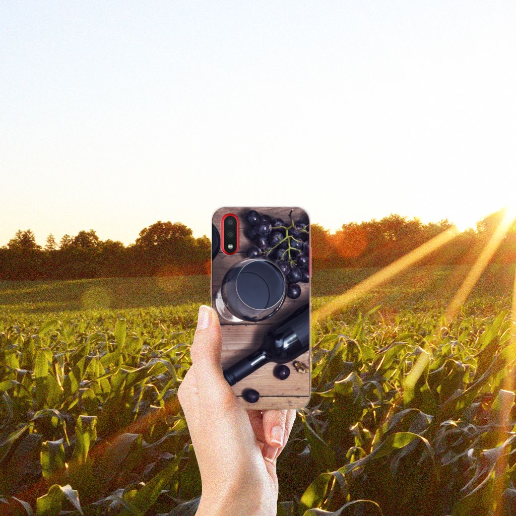 Samsung Galaxy A01 Siliconen Case Wijn B2C Telecom