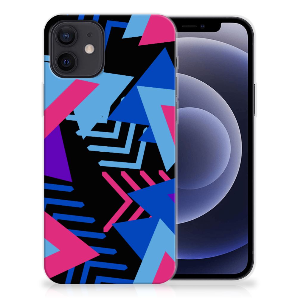 iPhone 12 | 12 Pro (6.1") TPU Hoesje Funky Triangle B2C Telecom