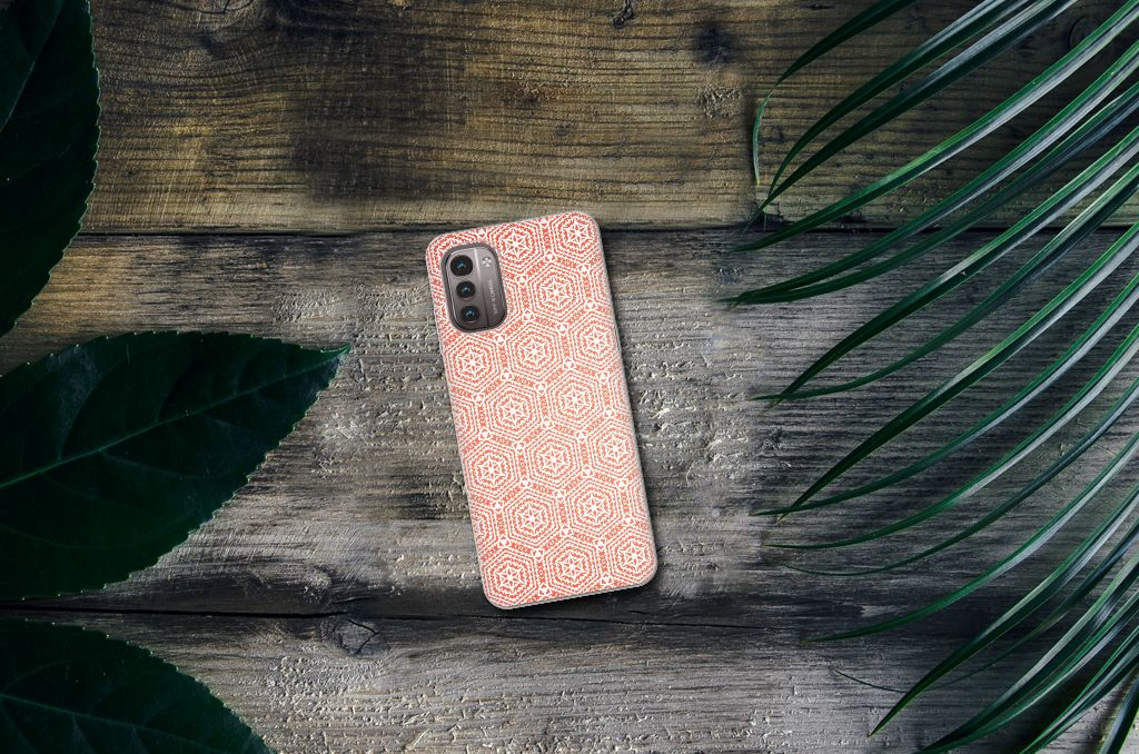 Nokia G21 | G11 TPU bumper Pattern Orange B2C Telecom