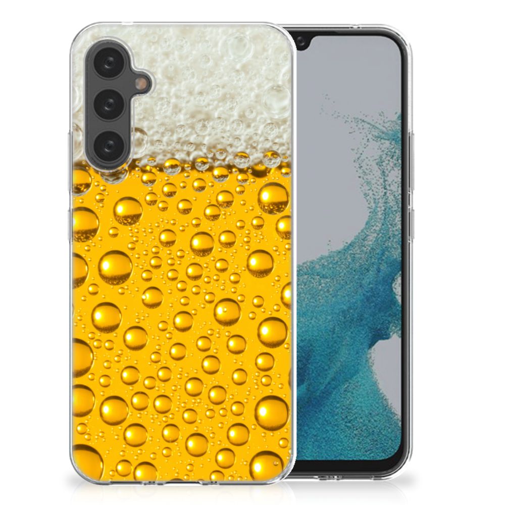 Samsung Galaxy A34 Siliconen Case Bier