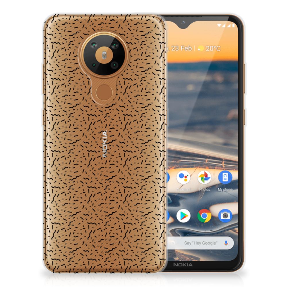 Nokia 5.3 TPU bumper Stripes Dots B2C Telecom